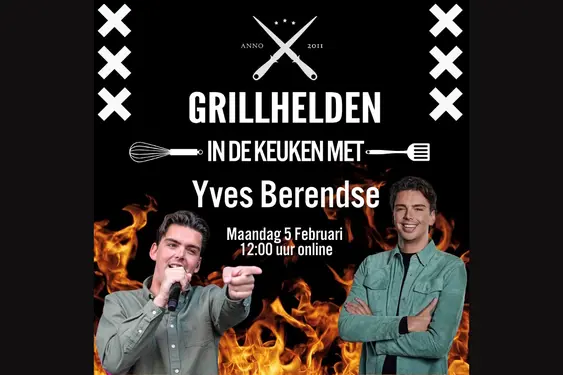 Grillhelden In De Keuken Yves Berendse Zaandamsdagblad Nl