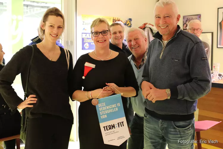 VV Zaanstad onderscheiden met brons voor gezondere sportkantine