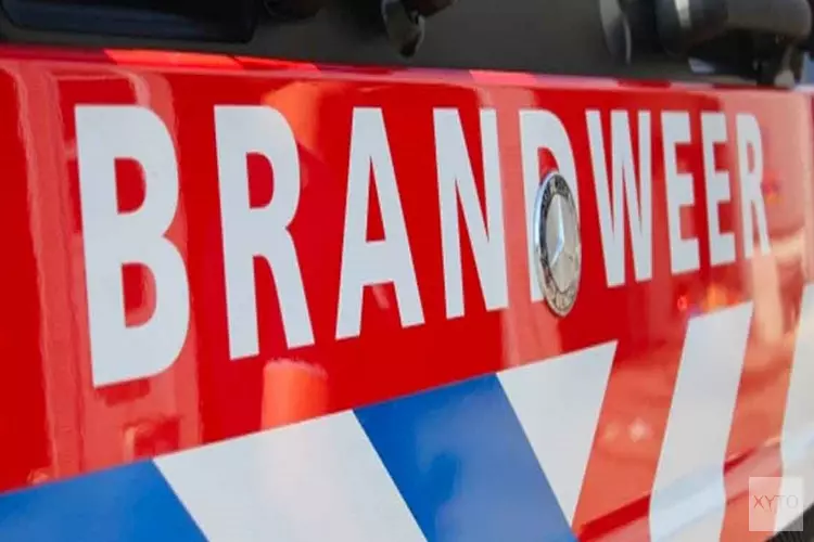 Woningbrand in Oostknollendam