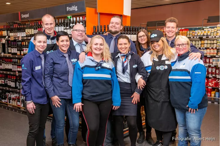 Op 5 februari de swingende heropening Albert Heijn Vos