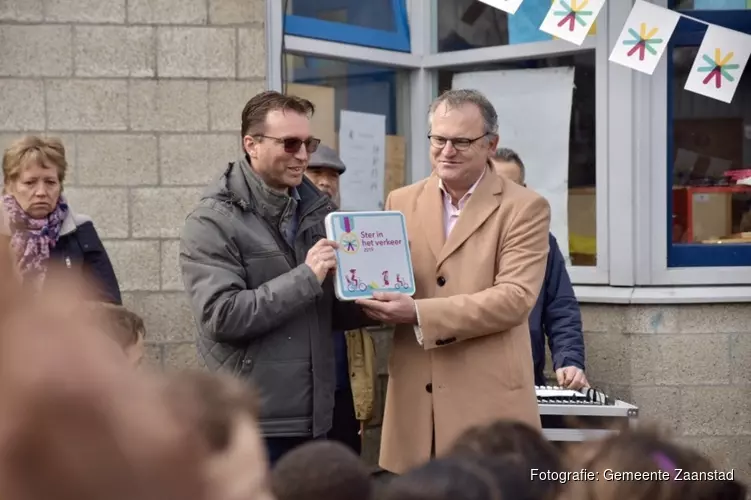 Basisschool ontvangt eerste verkeersveiligheidslabel