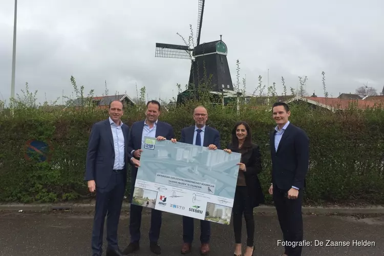 Handtekeningen gezet voor nieuwbouwproject De Zaanse Helden