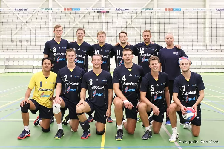 Volleybal eredivisie heren Zaanstad strijdend ten onder tegen Orion