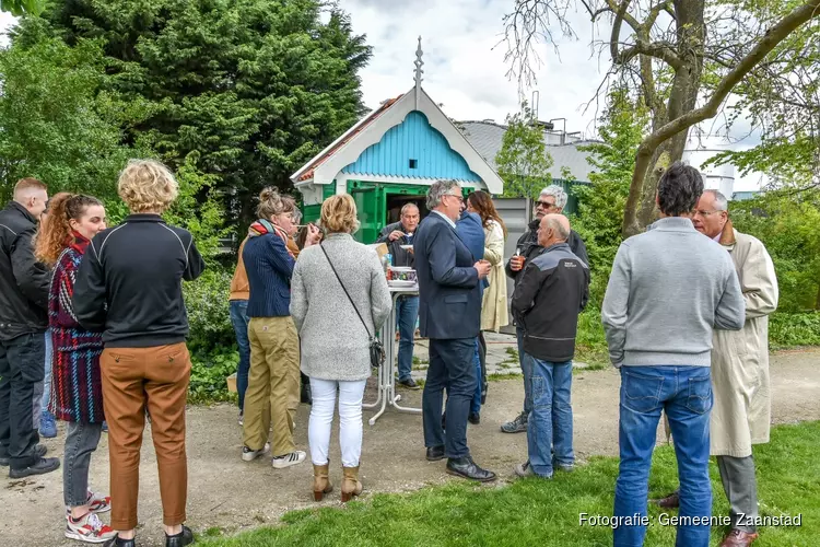 Een Zaans huisje voor de groene vingers van het Volkspark