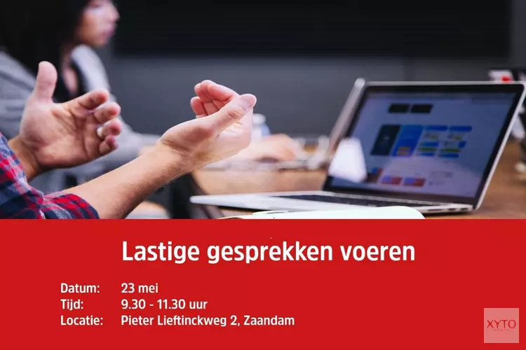 Zaankanters voor elkaar organiseert "Lastige gesprekken voeren"