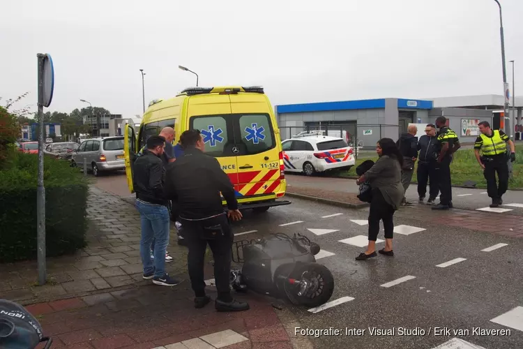 Scooterrijder gewond in Zaandam