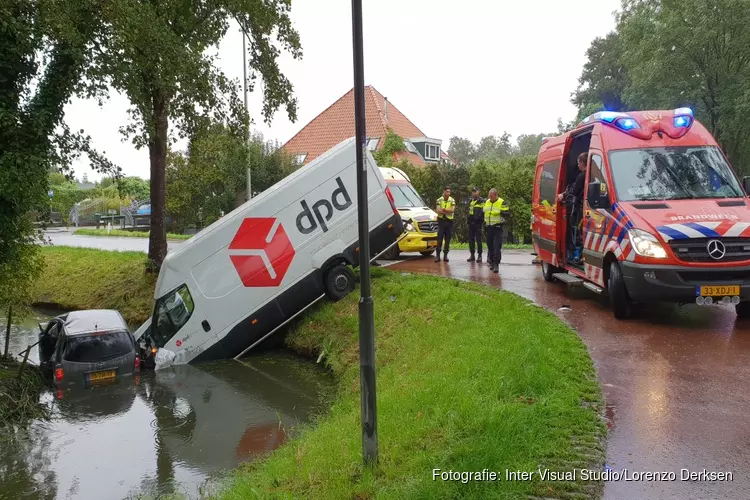 Zware aanrijding in Wijdewormer