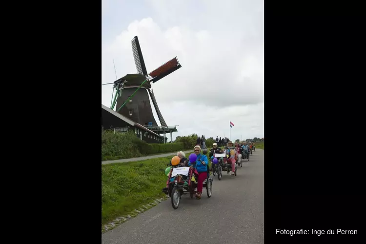 Zaanse duofietsronde groot succes