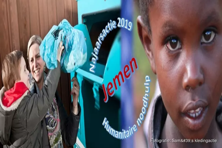 Najaarsactie Sam’s Kledingactie op 2 november bestemd voor Jemen