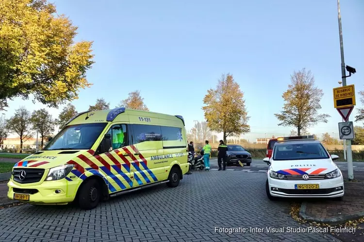 Gewonde bij ongeval Edamstraat