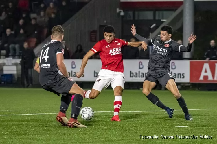 Doelpuntrijke puntendeling bij Jong AZ-Almere City FC