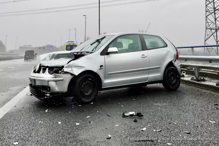 Gewonde bij ongeval A8