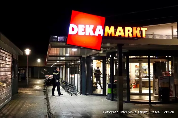 Gewonde bij overval op supermarkt