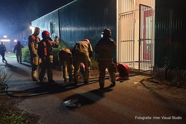 Brand bij het Zaans Natuur en Milieu Centrum