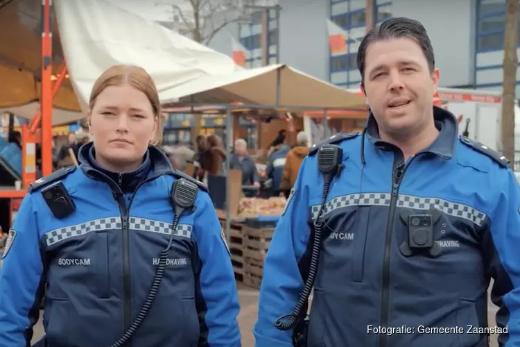 Vijftig handhavers in Zaanstad hebben nu een bodycam