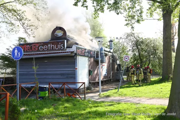 Forse schade bij brand grillroom