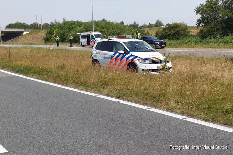 Politieauto betrokken bij ongeval