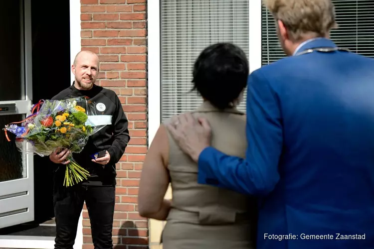 Medaille voor man die kind redde