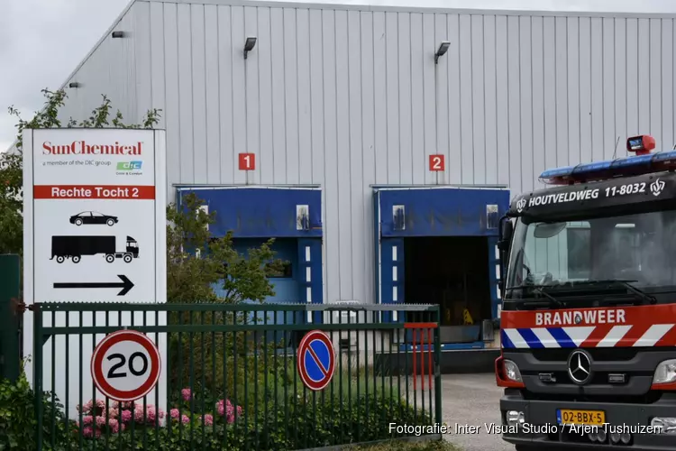 Brand in transformatiehuisje chemisch bedrijf Zaandam