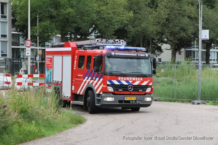 Brand in wasmachine aan de Prins Bernhardplein