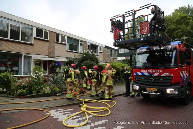 Brand in woning Zaandam