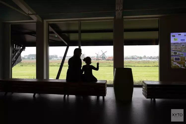 Drie maal is scheepsrecht bij de opening van het nieuwe Molenmuseum op de Zaanse Schans