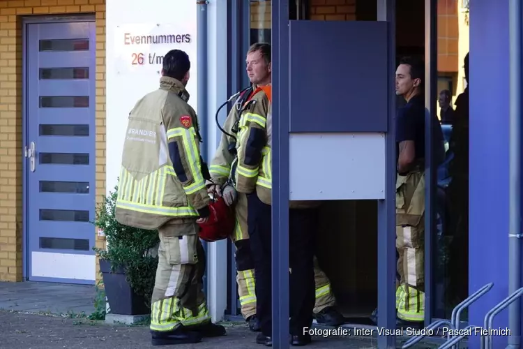 Brand op balkon in Assendelft