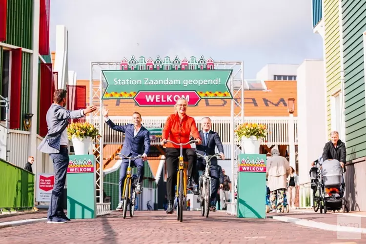 Officiële opening vernieuwd stationsgebied Zaandam