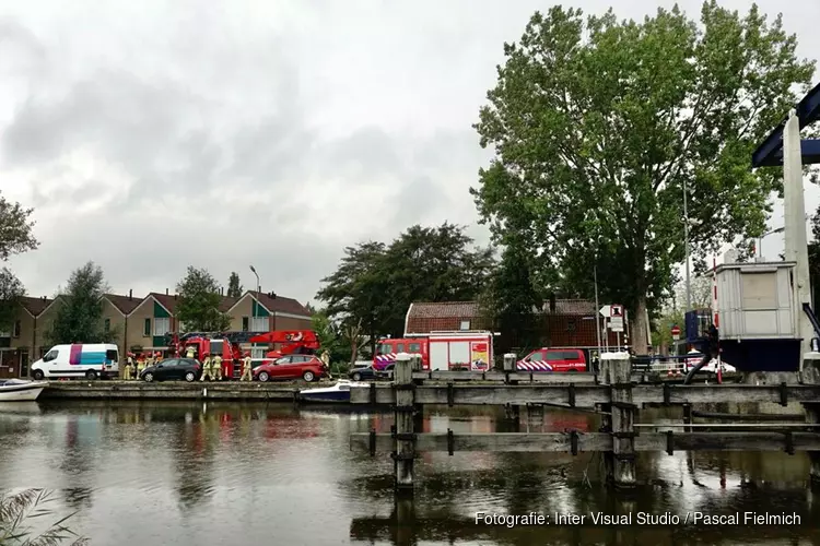 Hulpdiensten rukken groots uit voor gaslekkage Krommenie