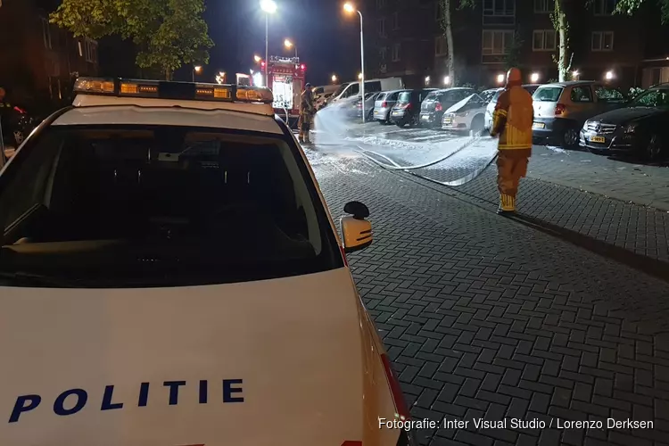 Auto door brand beschadigd in Poelenburg