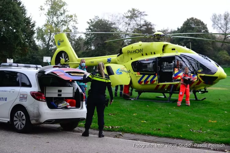 &#39;Coronahelikopter&#39; vervoert coronapatiënt van ZMC naar Groningen