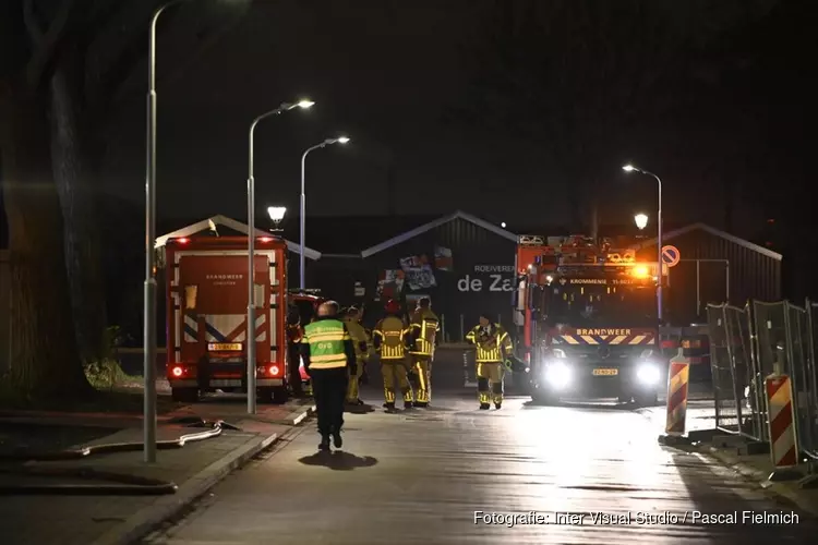 Grote brand op industrieterrein Wormerveer