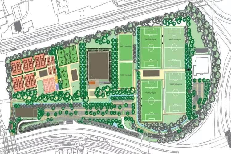 Ontwerpbestemmingsplan Sportpark Hoornseveld ter inzage