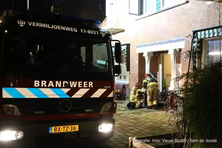 Brandje in Zaandamse woning door pan op het vuur