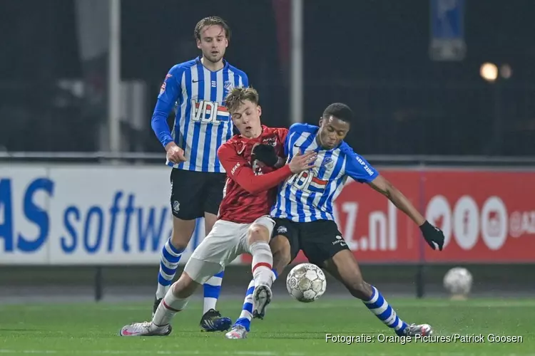 Jong AZ na rust langs FC Eindhoven