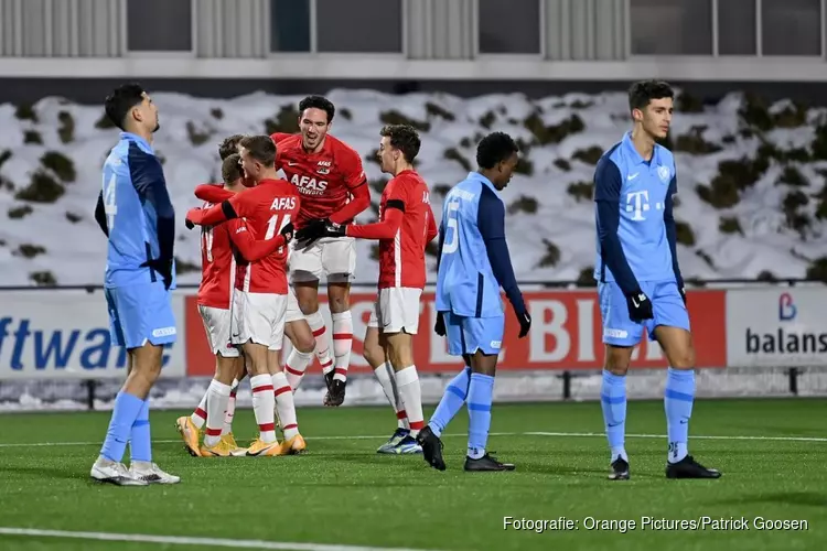 Jong AZ pakt de winst tegen Jong FC Utrecht