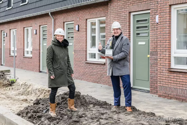 Bouw 70 duurzame huurwoningen in Zaandam is klaar