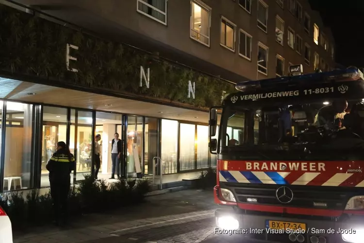 Brand in seniorencomplex Zaandam