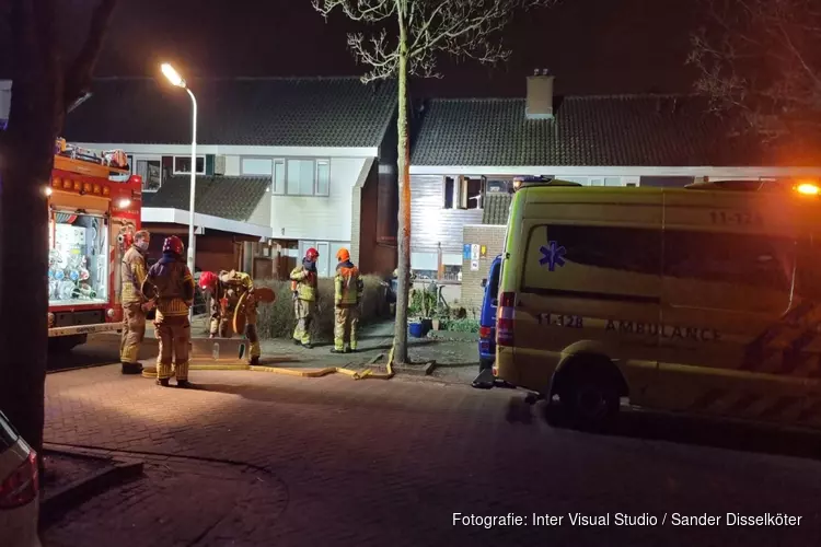 Brandje in woning Koog aan de Zaan