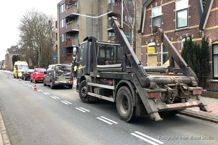 Gewonde bij botsing op Wandelweg