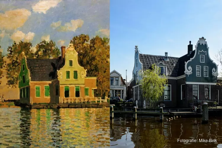 Zaanstreek viert bezoek Franse impressionist