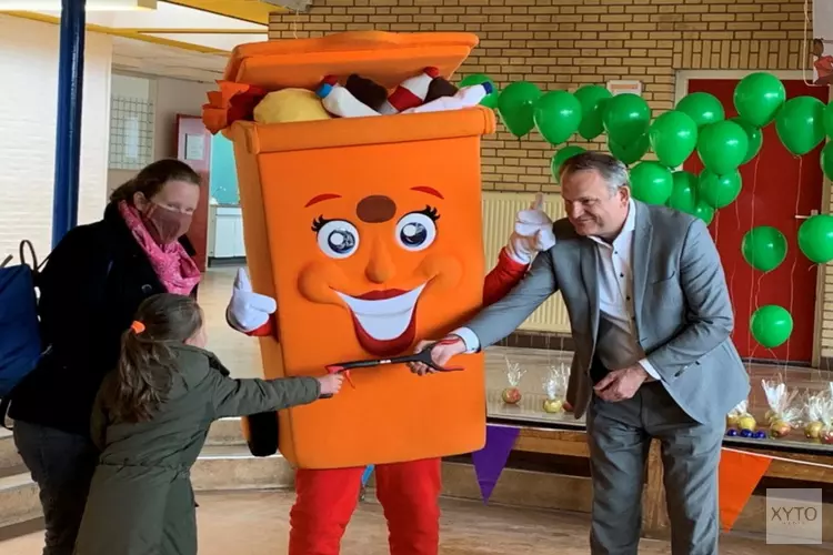 Kinderen in actie tegen zwerfafval in Zaanstad