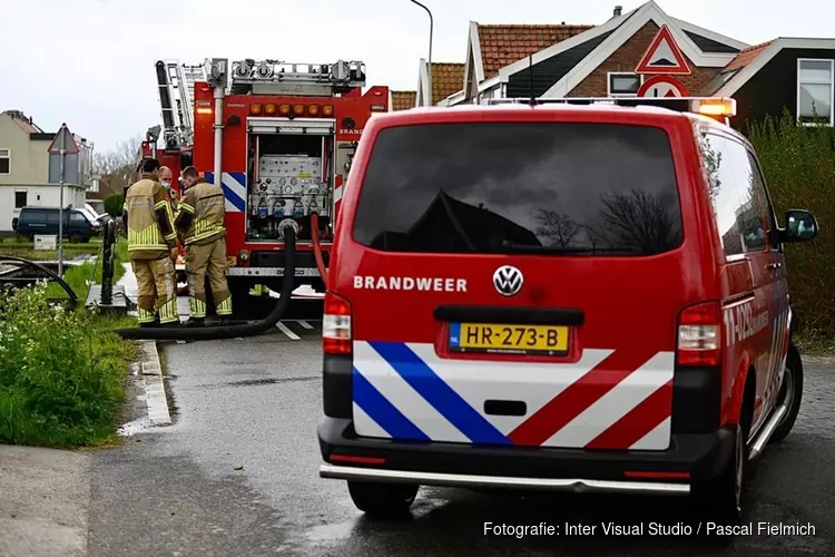 Brand in schuur in Assendelft