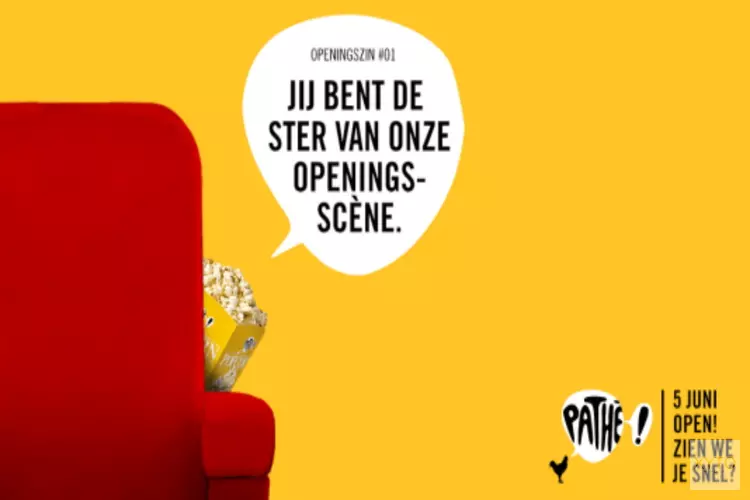 Pathé Zaandam is 5 juni weer open met niet te missen films en EK wedstrijden op grote doek