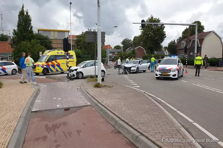 Ongeval op kruising in Zaandijk