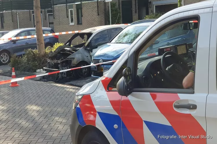 Wederom autobrand op Kuipersveld