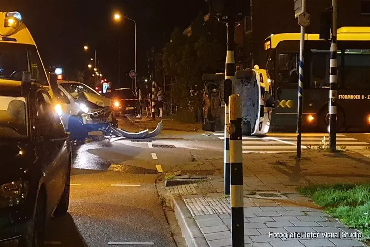 Twee gewonden bij ongeval Wormerveer