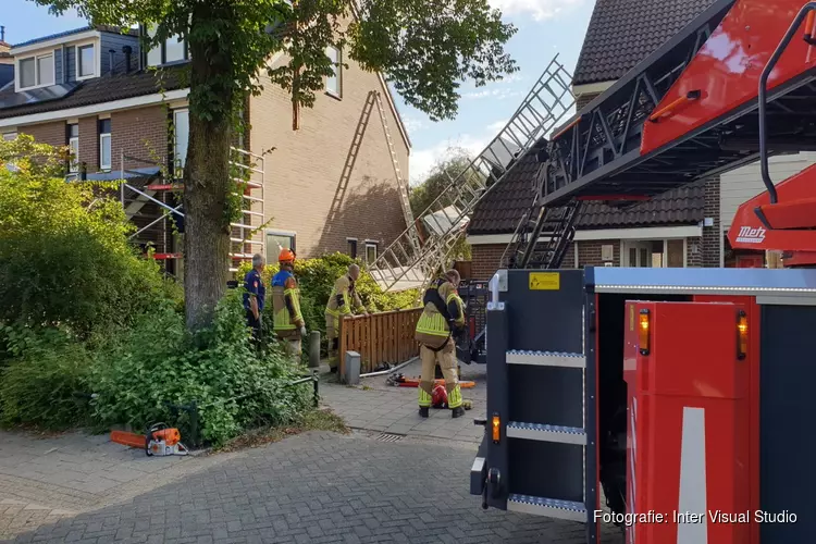 Man gewond na val van werksteiger