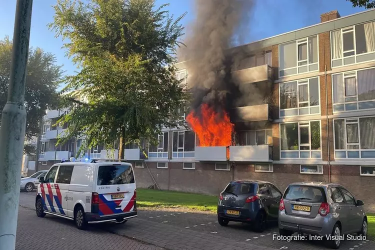 Brand in flat Wormerveer na opladen elektrische fiets