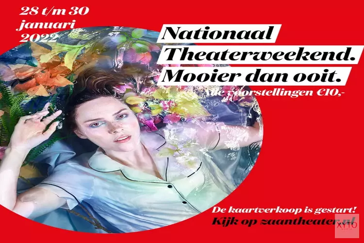 Ontdek theater voor slechts €10,- tijdens het Nationaal Theaterweekend